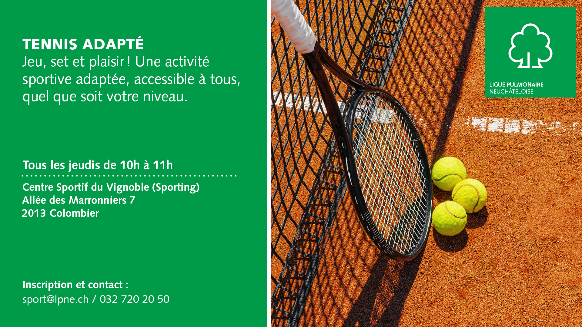 Tennis adapté