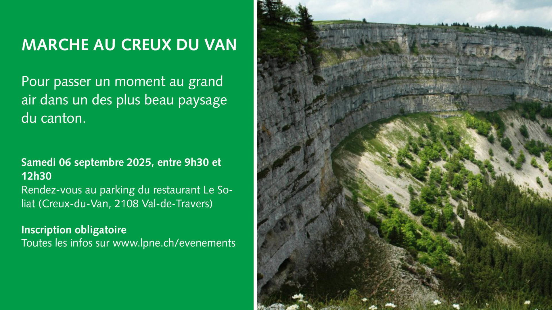 Marche au Creux du Van