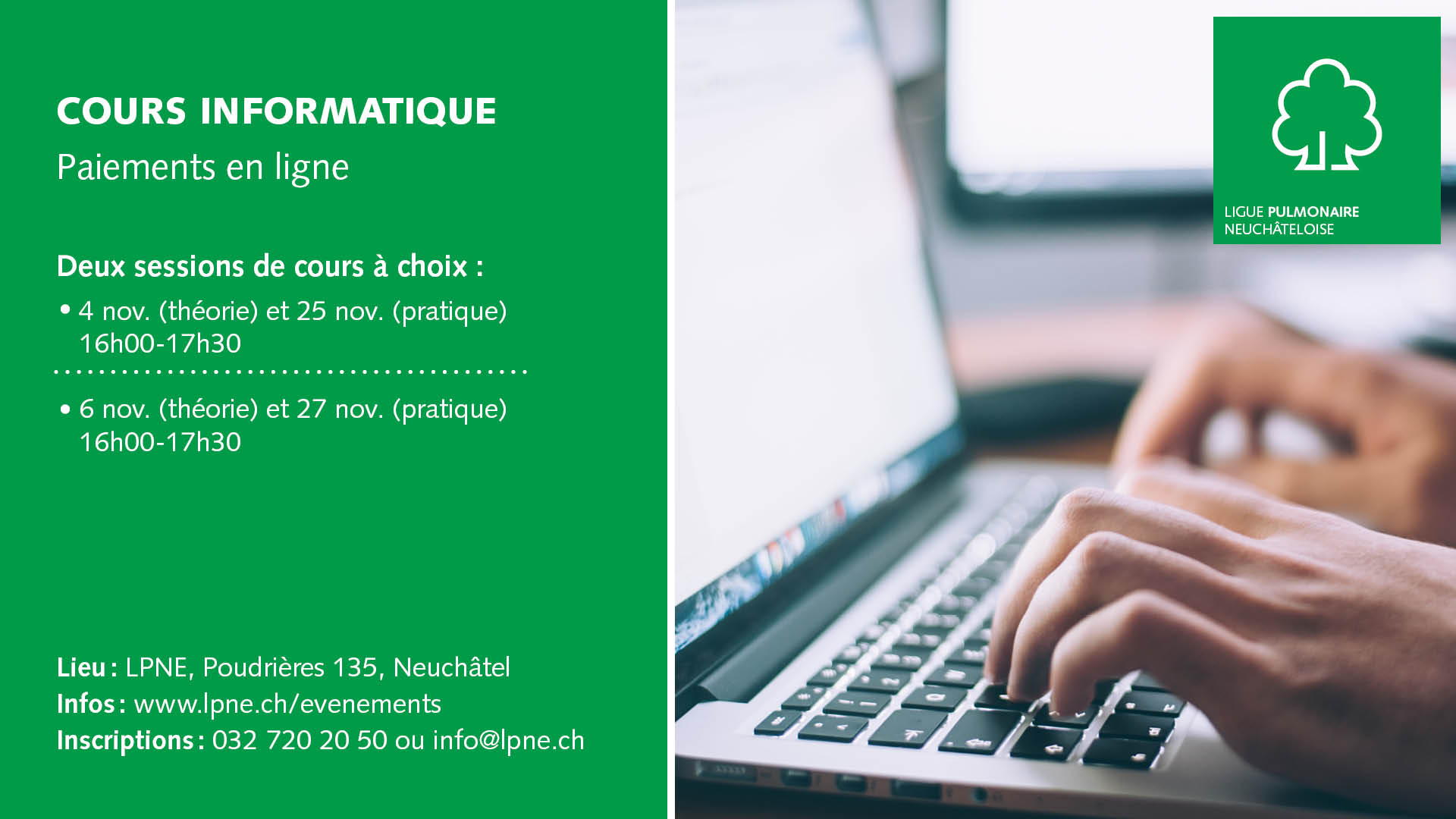cours paiements ligne